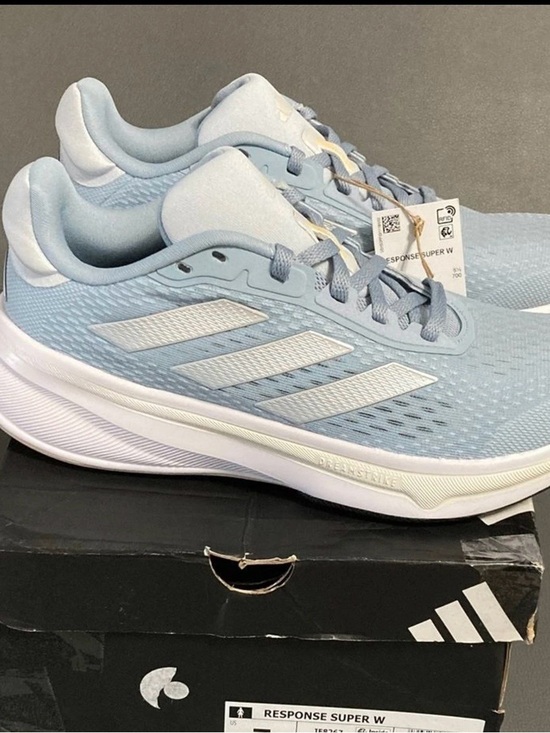 adidas Shoes - adidas Response Super W Women's Running Shoes - Pale Blue/White